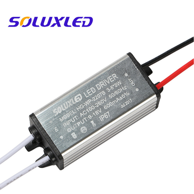 Openluchtverlichting Waterdichte Geleide Bestuurder 3-5*3W DC9-18V 580ma 600ma voor Vleklicht